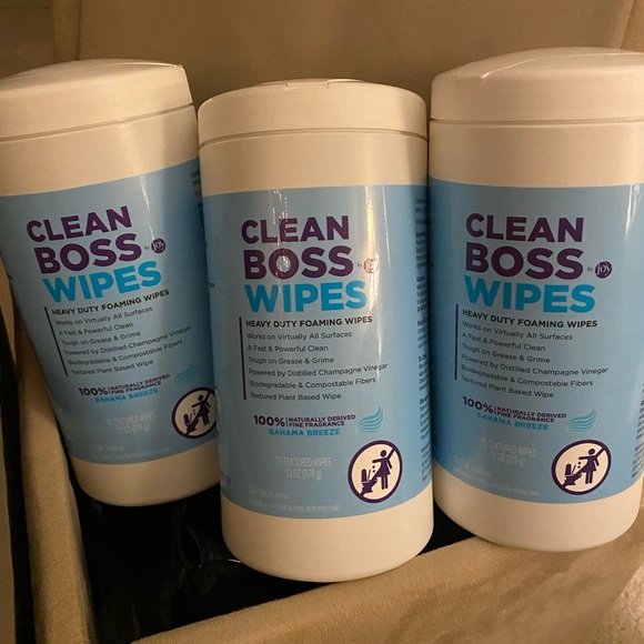 Joy Mangano Storage & Organization Joy Mangano Clean Boss Wipes Set